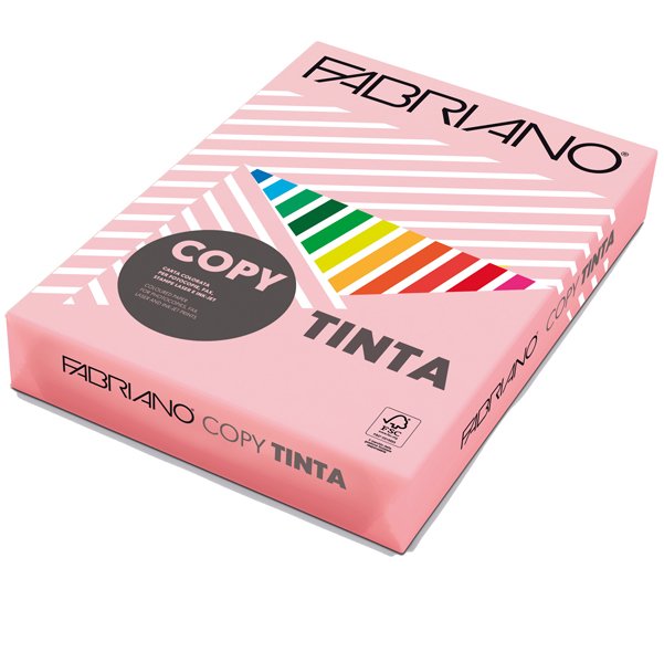 Fabriano Color Copy Paper 80gr A4 Pack 500 Sheet Pink 