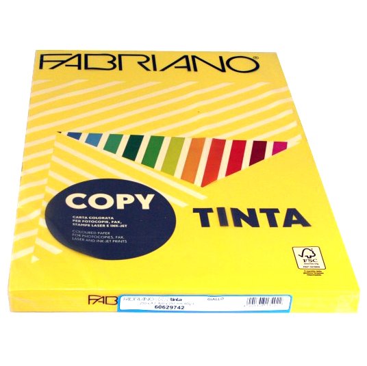 Fabriano Color Copy Paper 80gr A3 Pack 250 Sheet Dark Yellow 