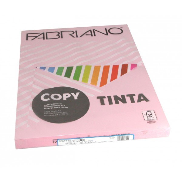 Fabriano Color Copy Paper 80gr A3 Pack 250 Sheet Pink 