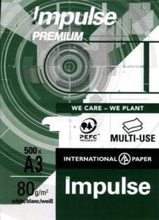 Impulse Premium Brazilian Copy Paper A3 80gr 500 Sheet 