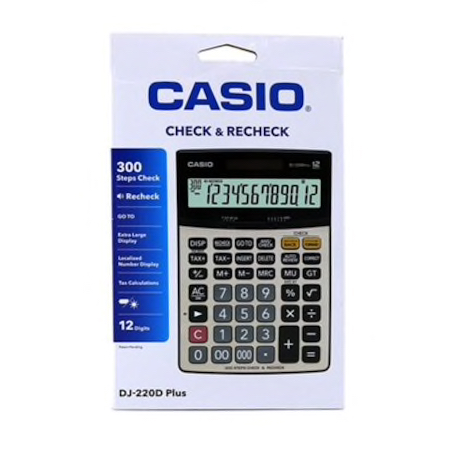 CASIO Calculator DJ220D Plus 
