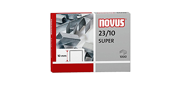 Novus Staples Pin 23/10 1000Pin 