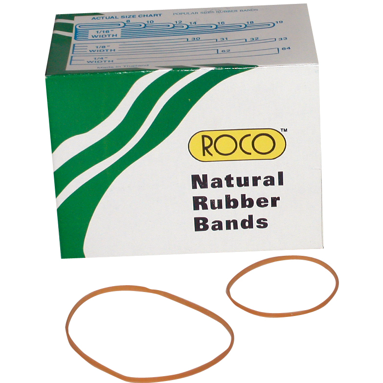 Roco Rubber Bands 50gr Brown 