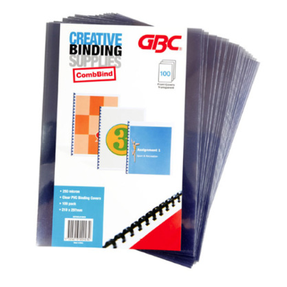 GBC Binding Transparent Cover A4 15x297x210