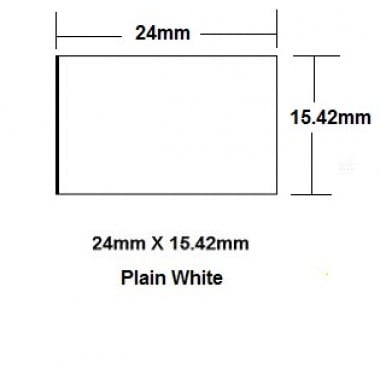 Pricing Paper 2 Line Plan White PK 10 Roll 