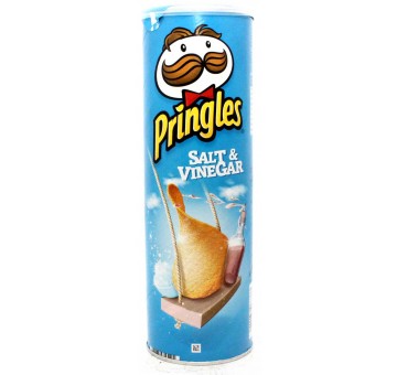 Pringles Salt and Vinegar 165gr 