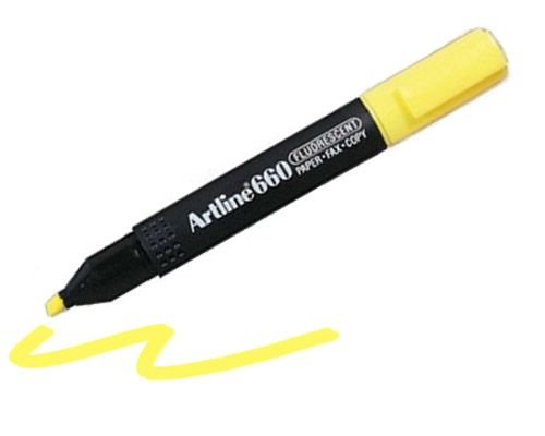 Artline Highlighter 660 Yellow 