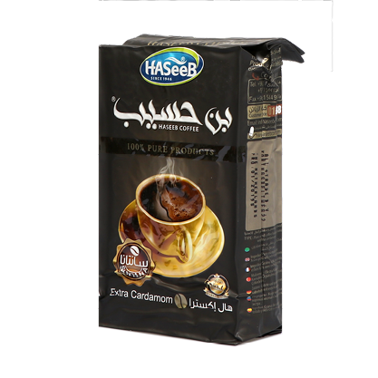 Hasseb Turkish Coffee 30% Hail Black 500gr