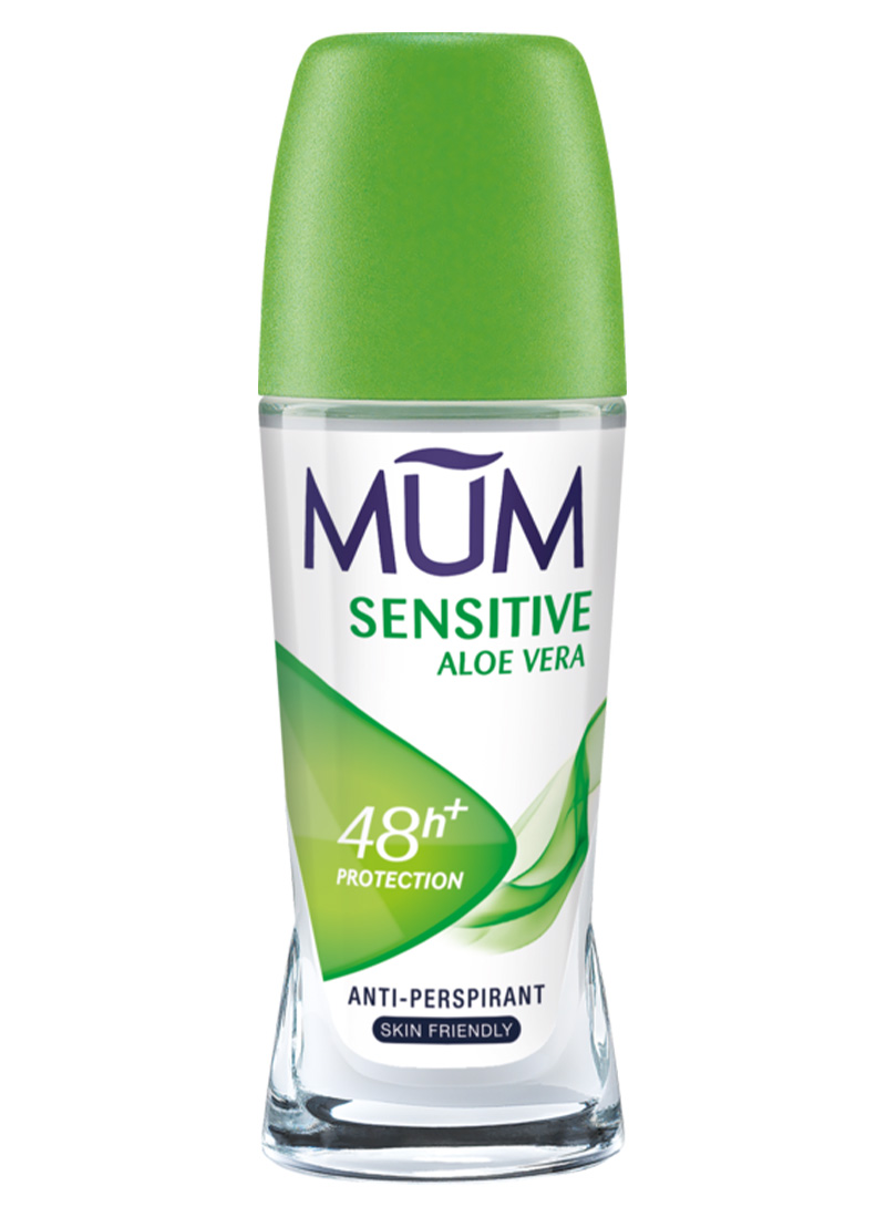 Mum Deodorant Roll Cactus For Sensitive Skin 75ml 