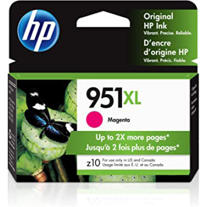 HP 951XL High Yield Magenta Original Ink Cartridge CN047AN