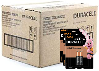 DURACELL Battery Alkaline AAA 2pcs  