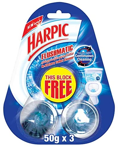 Harpic Toilet Cleaner Tablets 50gr 2+1pcs 