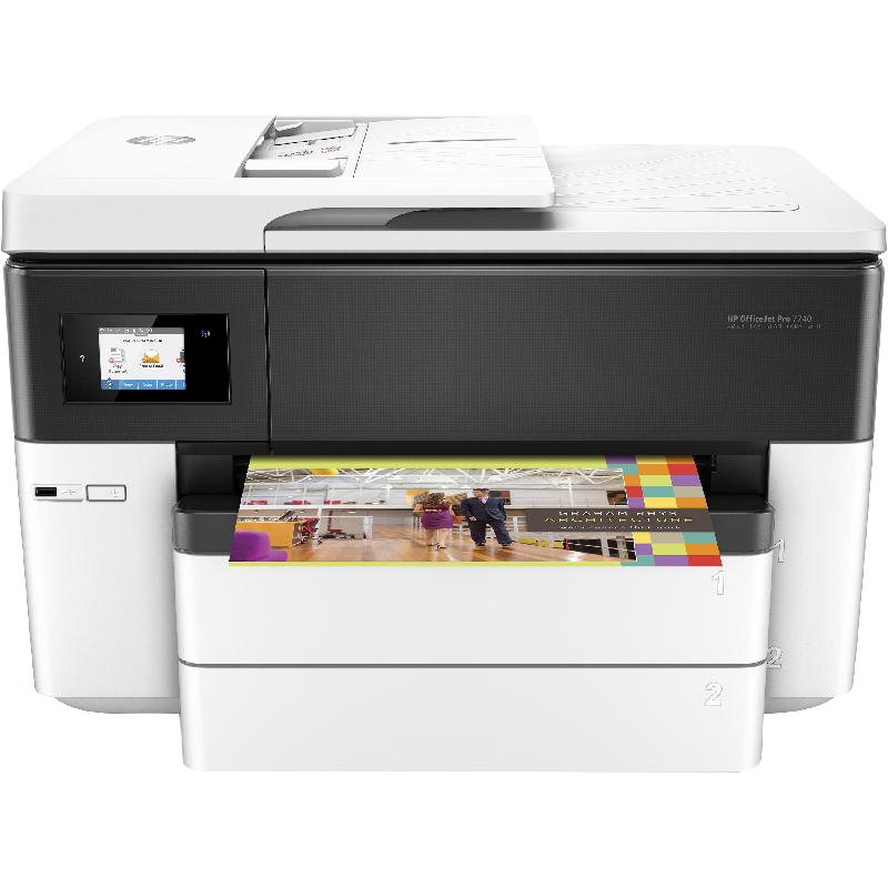 HP OfficeJet Pro 7740 Wide Format Multi-function Machine Copy/Fax/Print/Scan 