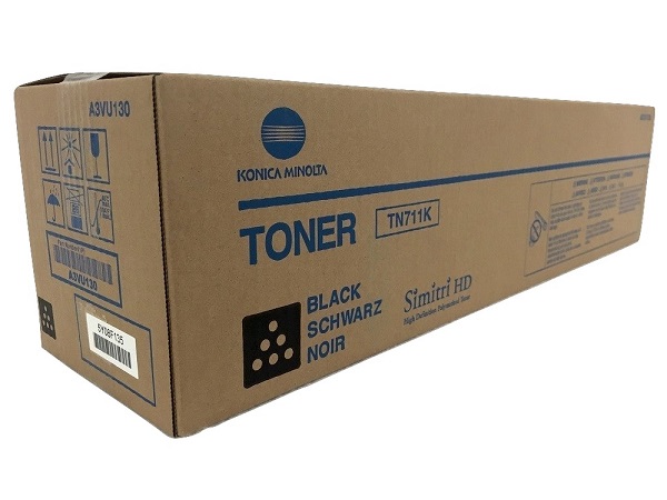 Konica Minolta (TN711K) Black Toner Cartridge