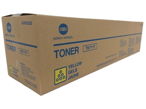 Konica Minolta (TN711Y) Yellow Toner Cartridge