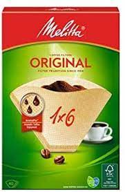 Melitta Original Coffee Filters 1/6 40pcs 
