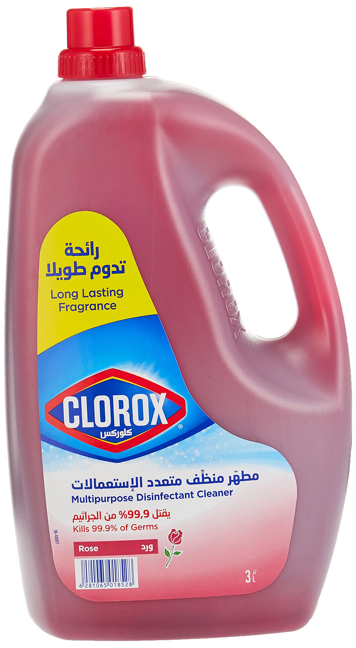 Clorox Multipurpose Disinfectant Cleaner Rose 3L 