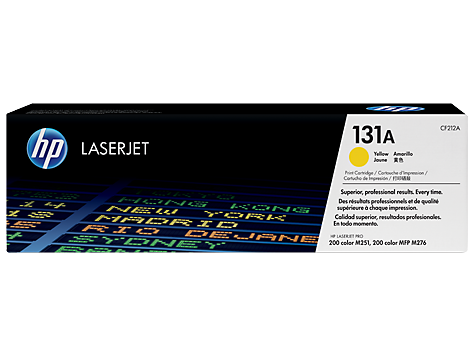 HP 131A Yellow Original LaserJet Toner Cartridge CF212A
