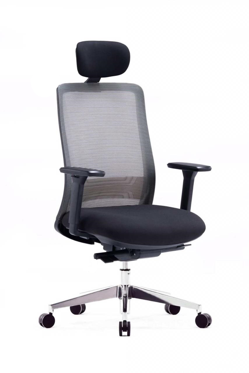 High Quality Medical Chair High Back Cloth Seat With Metal Base 