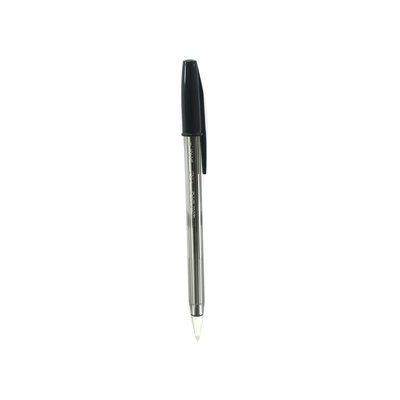 Uni-Ball Uni-Sas Dry Ink Pen Black Ink Color Fine/Medium Ballpoint PK 12pcs