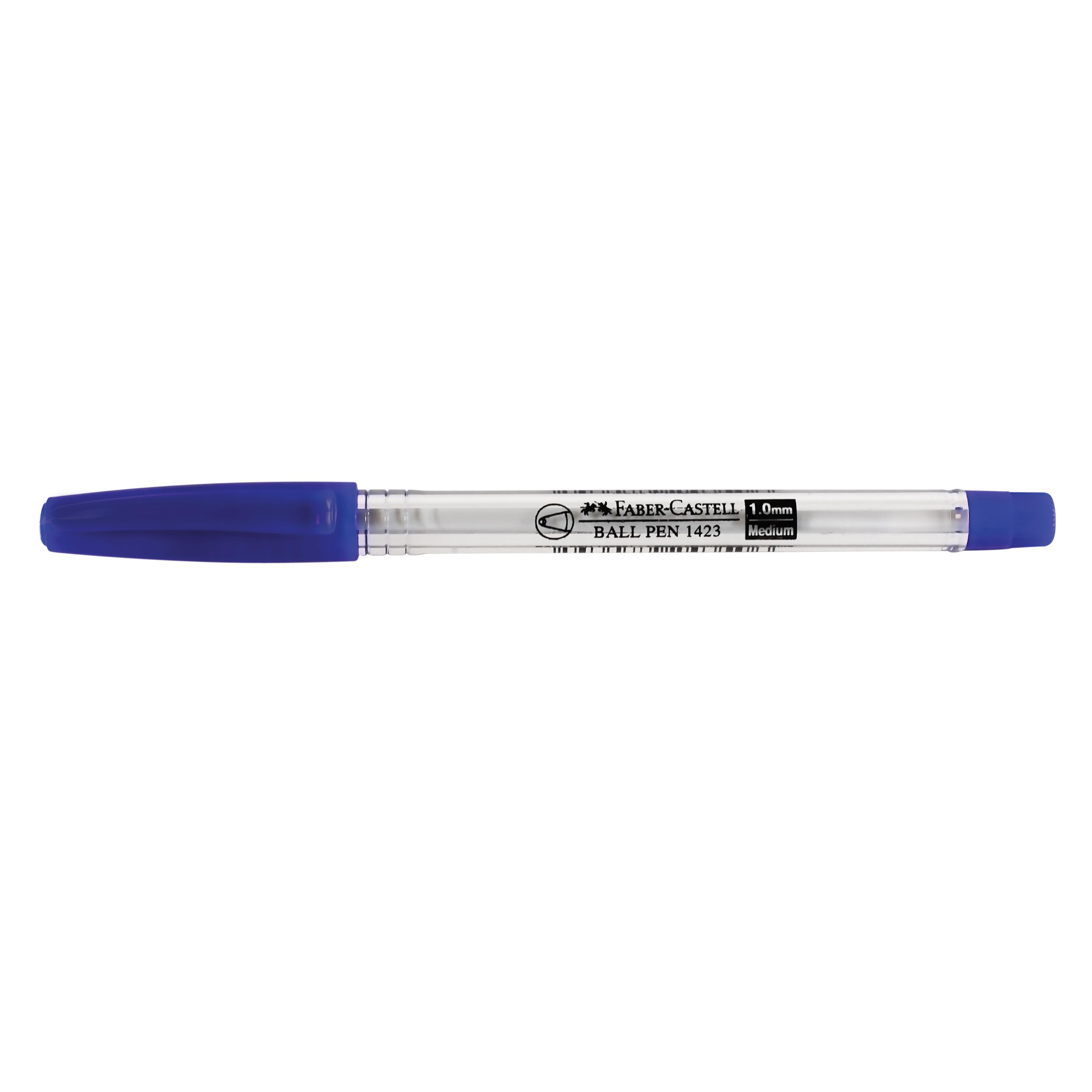 Faber Castell 1423 Dry Ink Pen Blue PK 10pcs