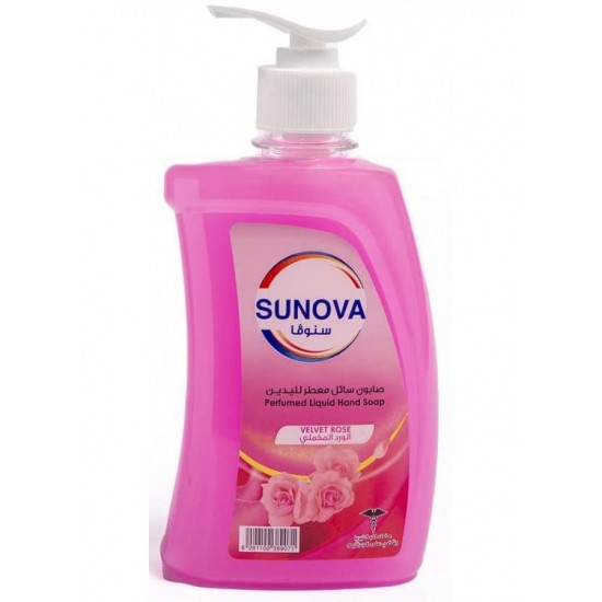 Sunova Velvet Rose Scent Hand Soap 330ml 