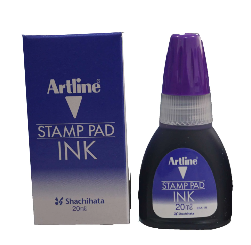 Artline Stamp Ink Small 20ml Burgundy 