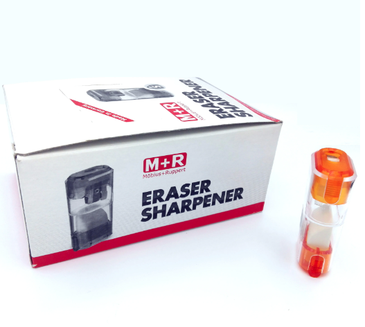 M+R Shrpener and Eraser With Cover Germany  