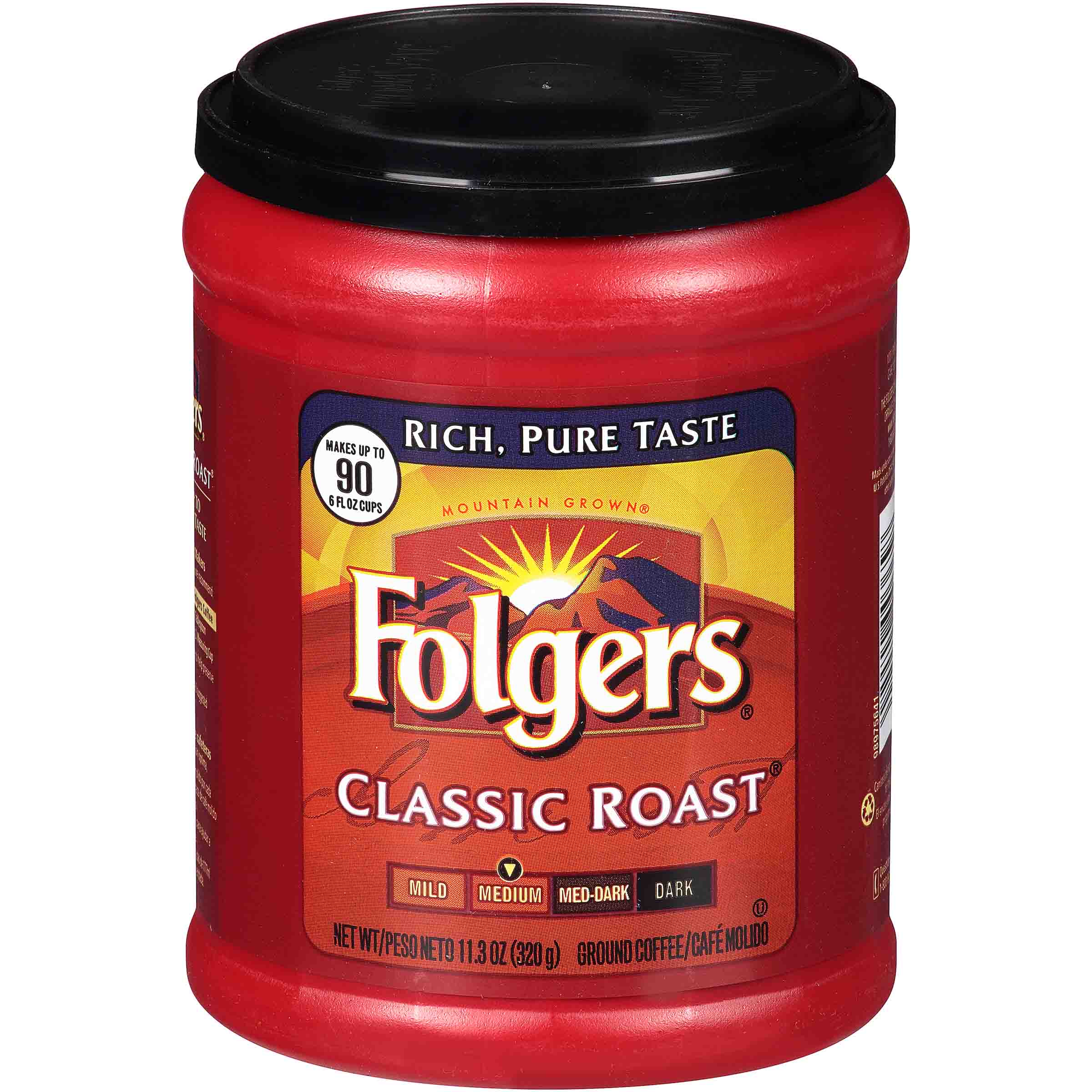 Folgers Classic Roast Coffee Medium 320gr  