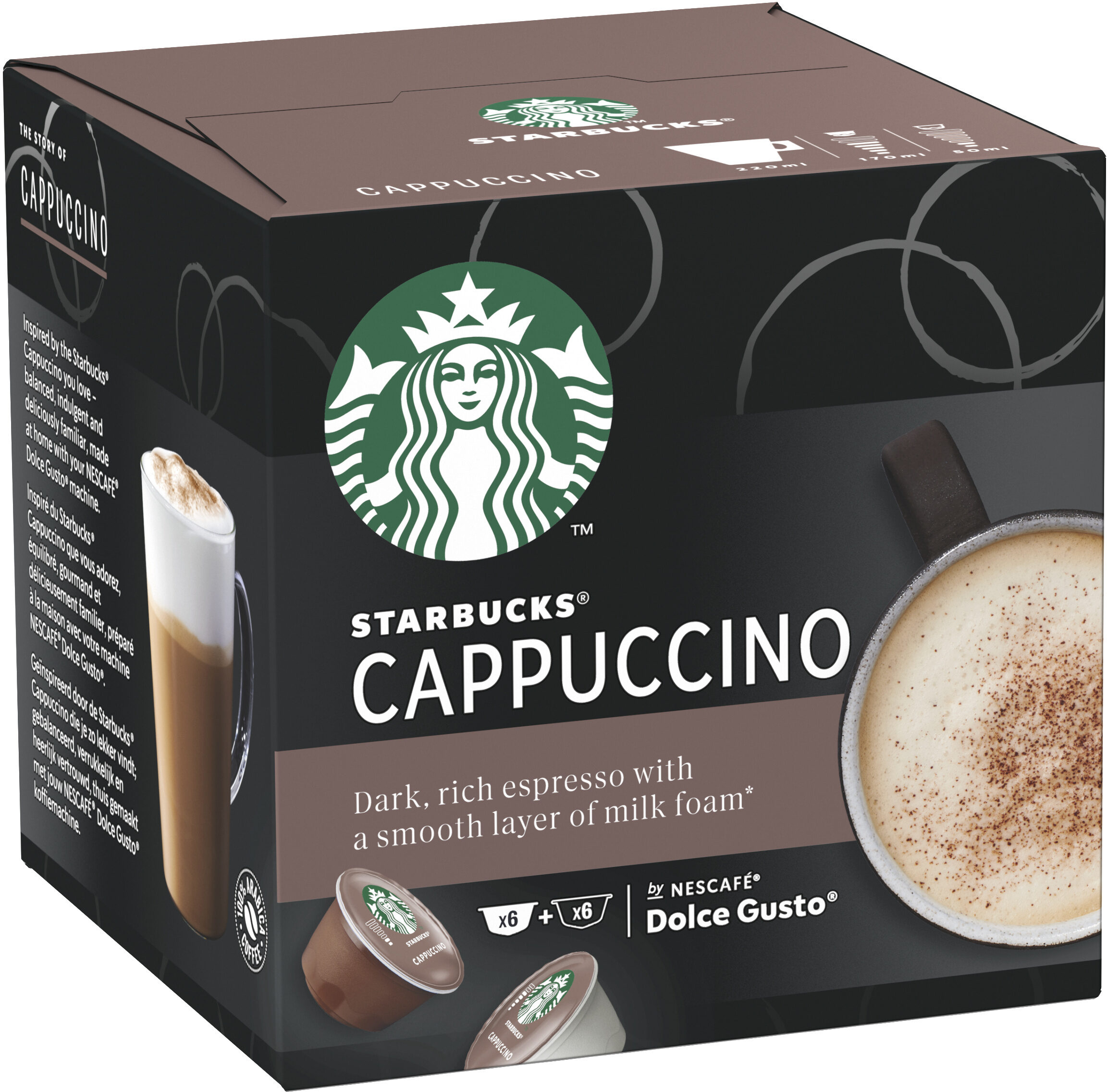 Starbucks Cappuccino Pods 120gr/12pcs  