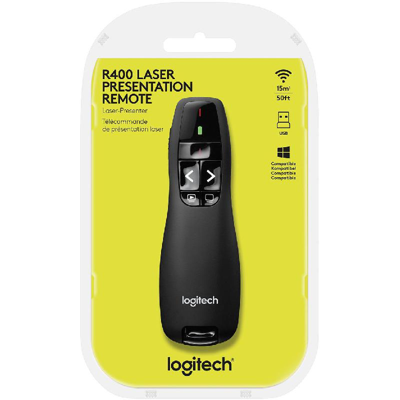Logitech R400 Wireless Presenter Remote Control  