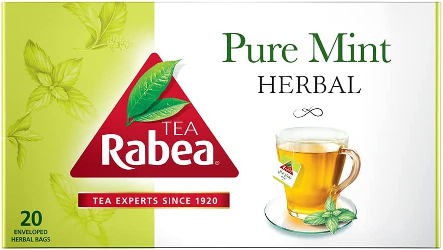 Rabea Tea Pure Mint Herbal 1.8gr 20 Bag 