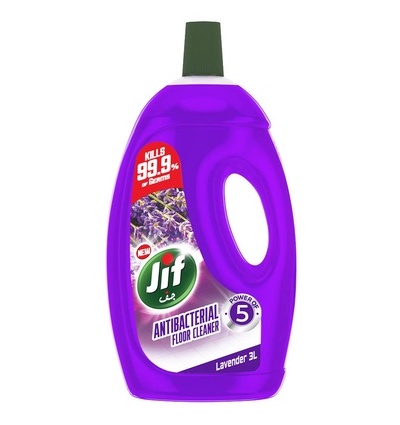 Jif Antibacterial Floor Cleaner Lavender 3L 