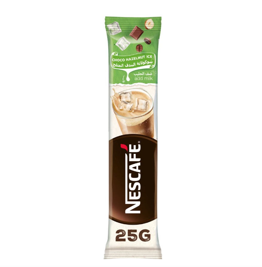 Nescafe Choco Hazelnut Ice 25gr PK 10pcs  
