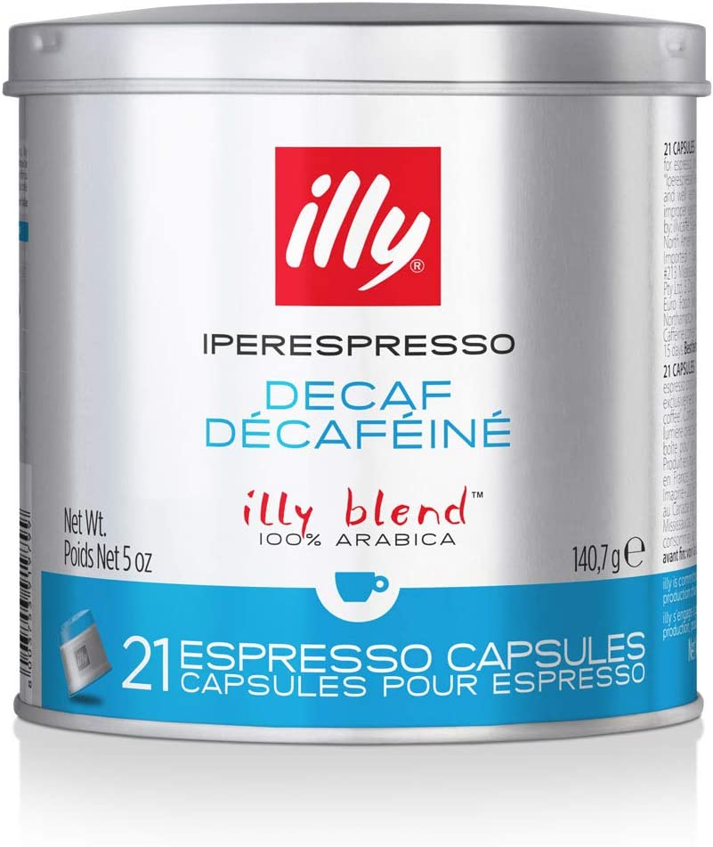 illy Blend Decaffeina 100% Arabica 21 Espresso Capsules 5oz - 140.7gr  