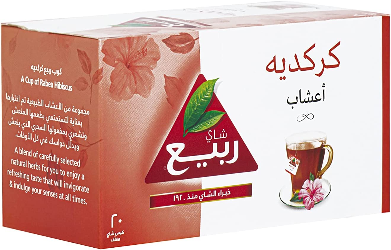 Rabea Tea Hibiscus Herbal 1.8gr 20 Bag 
