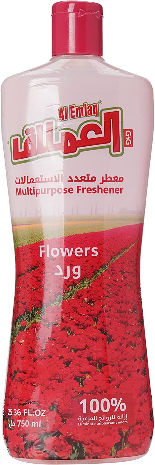 Al Emlaq Multipurpose Freshener Rose 750ml  