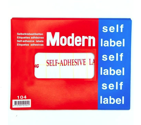 Modern Price Self Label Size 25x76mm PK 160pcs  