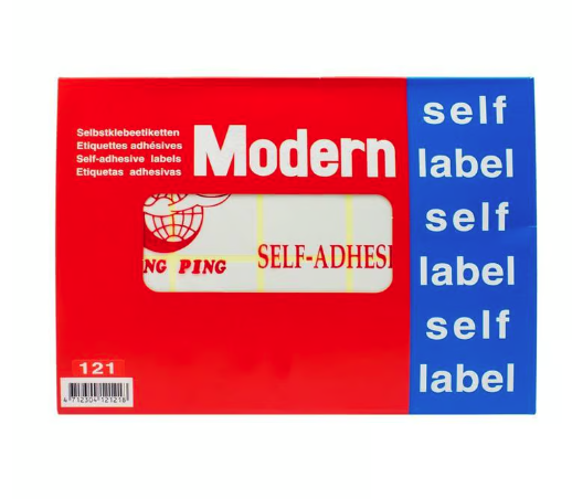 Modern Price Self Label Size 38x76mm PK 100pcs  