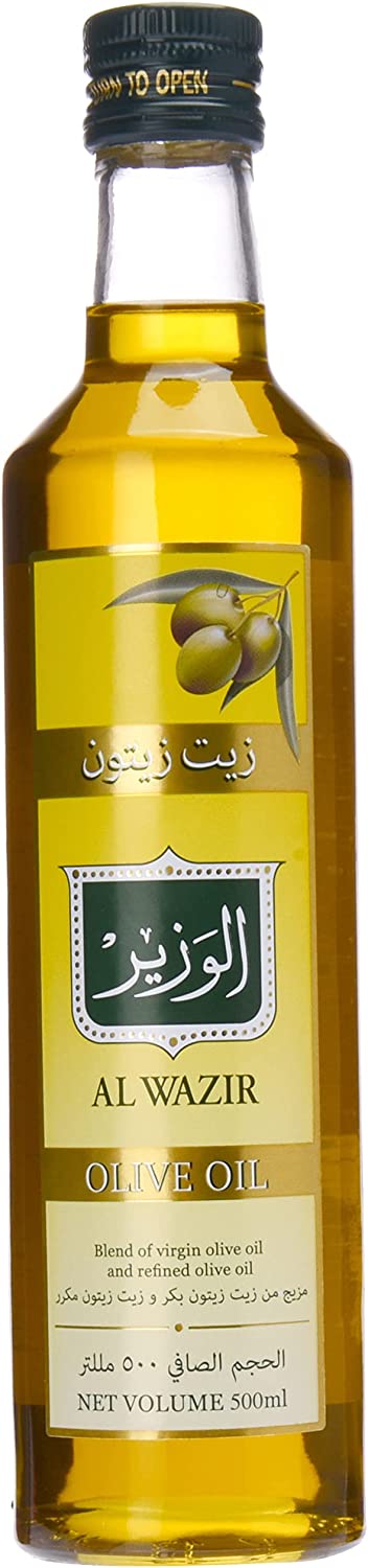 Al Wazir Olive Oil Bottle 500ml  