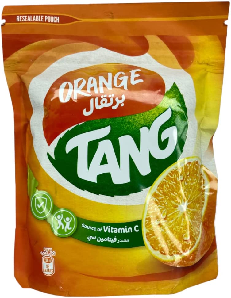 Tang Orange Instant Powdered Drink 375gr Pouch  