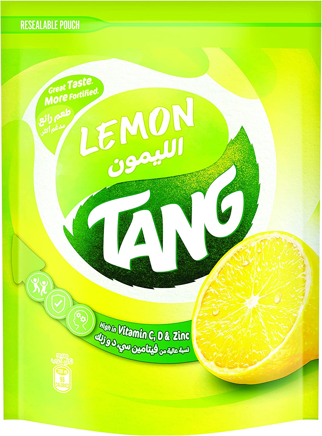 Tang Lemon Instant Powdered Drink 375gr Pouch  