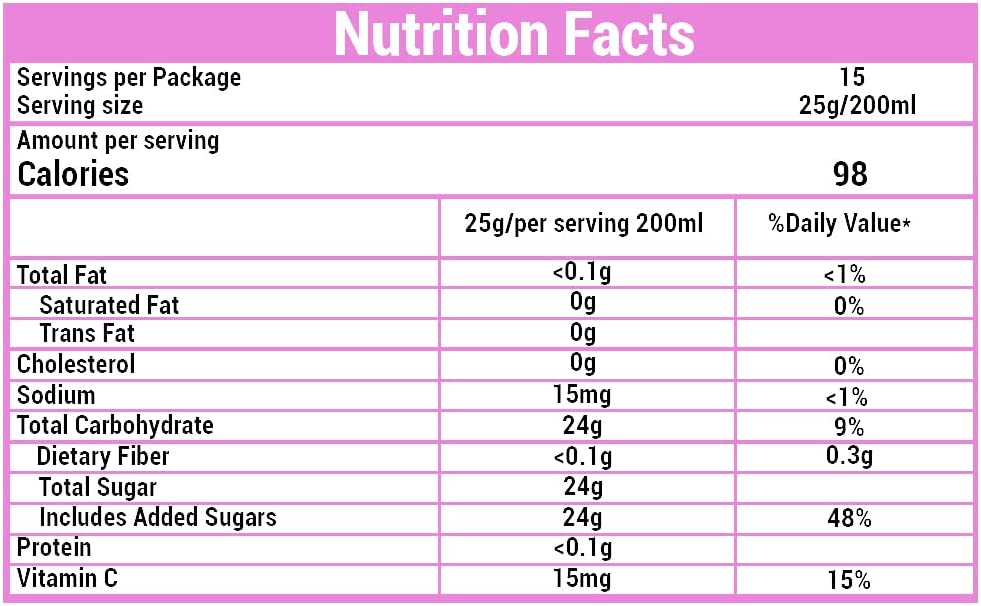 Tang Mango Instant Powdered Drink 375gr Pouch  