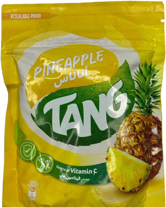 Tang Pineapple Instant Powdered Drink 375gr Pouch  