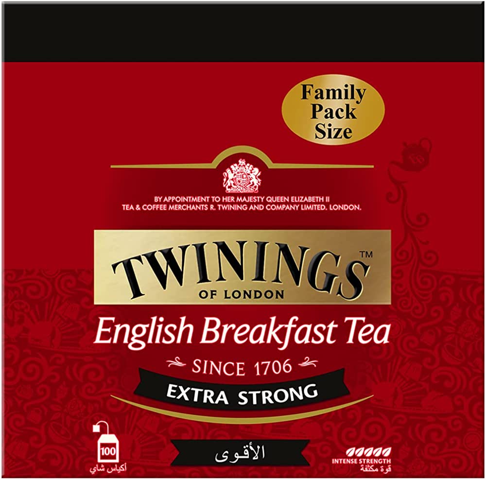 Twinings English Breakfast Tea Extra Strong 2gr 100bag  