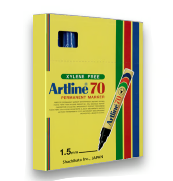 Artline Permenant Marker EK-70 Blue 