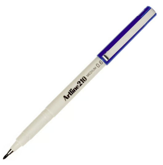 Artline Sign Pen EK-210 Blue 0.6mm PK 12pcs  