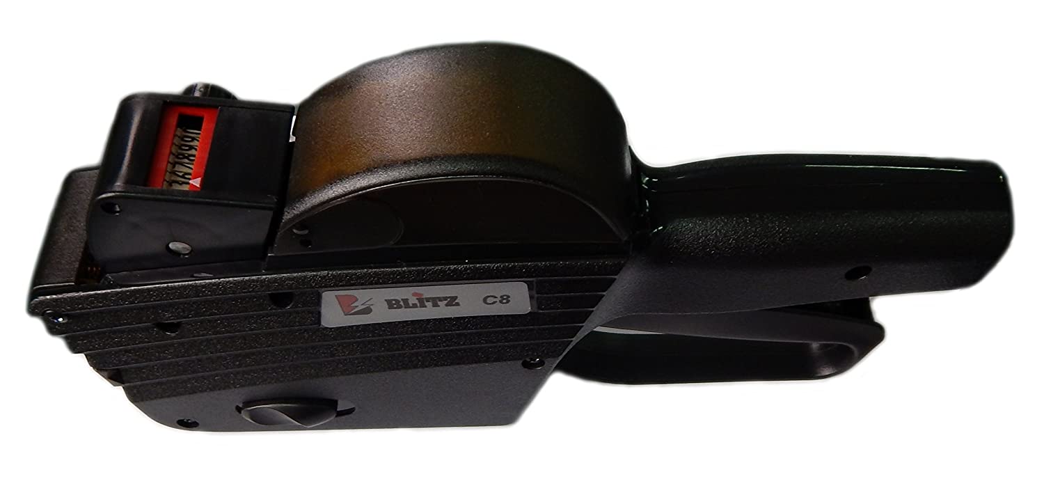 Blitz C8 Price Gun Handheld Labeller 1 Line Made in Italy  