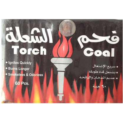 Torch Coal Fast Flammable 60pcs 