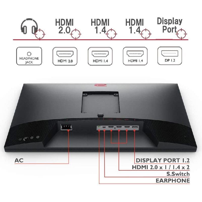 BenQ XL2411K Esports 24inch Gaming Monitor LED FHD 144Hz 1ms (GtG) Black  